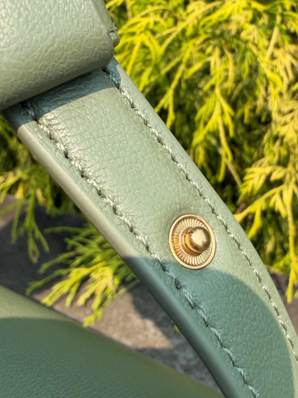 Kate Spade New York Sage Green Leather Shoulder Bag ♠️